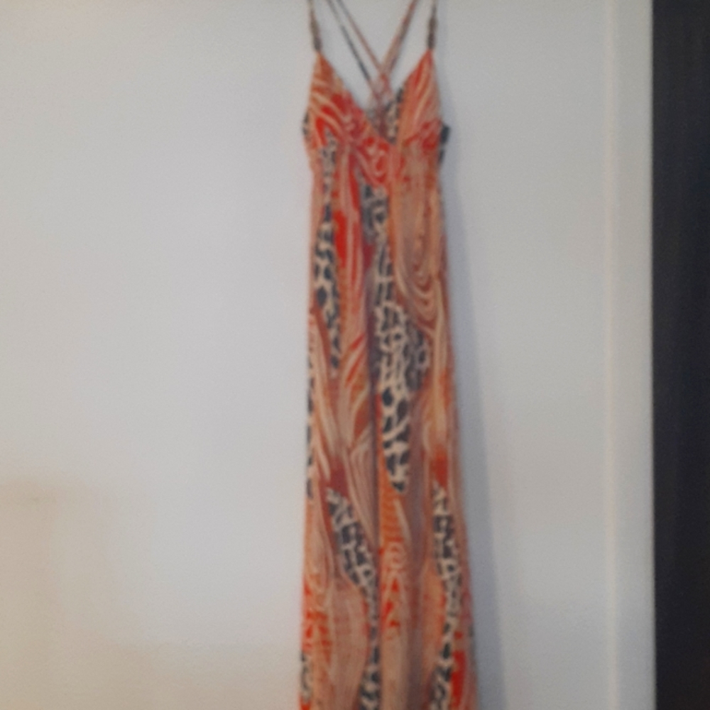 Bold colorful Maxi dress